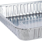 Luciano Aluminum Foil Square Cake Pans, 8.75 x 8.75 inches, Silver, 72 Pieces-Versatile: cook lasagne, pasta, casserole, or bake banana bread, chocolate cake, and many more with the roasting pan