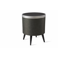 Koble Zain Smart Sidetable with Qi Wireless Charging - Black-Stereo Pairing: Connect 2 Side Tables for True Wireless Sound