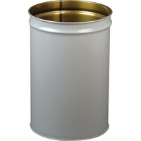 Justrite Cease Fire, 55 Gallons Drum only, Grey (26054)-Capacity - 55.0 US gal.