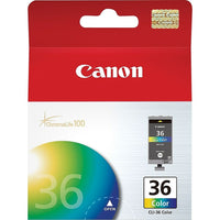 Canon CLI-36 Colour Ink Cartridge (1511B002)-Get standard-yield capacity per ink cartridge while enjoying cost savings
