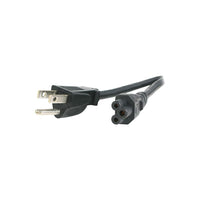 StarTech PXT101NB3S3 3' Power Cord-NEMA 5-15 Power (North America) Plug and IEC 60320 C5 Power ports facilitate connection between your device and a power source