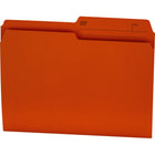 Hilroy - Chemises de classement, orange, format lettre, 9 po x 11 3/4 po, paquet de 100-Chemises à dossier de format lettre