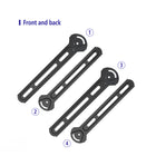 ShoppingAll Steel VESA Adapter for TVs & Monitors up to 400x400 Mounting Bracket Extension Kit-5
