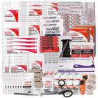 First Aid Central - Remplissage pour Trousse de premiers soins règlementaire CSA - Type 3 - Intermédiaire - Grande-Emballé dans un sac en plastique étanche refermable avec le logo bilingue de trousse de premiers soins.