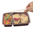 Bentgo Prep 2-Compartment Meal Prep Container - Blush Pink - 10 Pack-Each set includes 10 lids and 10 containers