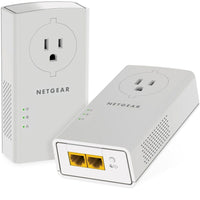 Netgear Powerline Adapter 2000 with Extra Outlet (PLP2000)-802.11ac
