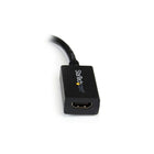 StarTech DisplayPort to HDMI Video Adapter Converter-Simple to use, small form factor converter makes DisplayPort® backwards compatible with your existing HDMI® display or projector