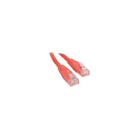 StarTech C6PATCH15RD 15' Cat 6 Molded Patch Cable, Red-Dual RJ-45 Male connectors ensure seamless connectivity