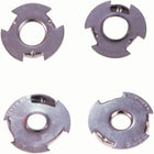 Osborn Metal Adaptor For 1 1/4" & 2" Arbor Hole, 36 Pack-Fits Arbor Hole" - 2