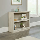 Sauder 423031 Miscellaneous Storage 2 Shelf Bookcase, Chalked Chestnut-Two fixed shelves and one adjustable shelf for flexible storage options