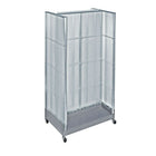Azar Displays – Présentoir en H à panneau perforé, 66 x 36 po, transparent (700432-CLR)-Plastique transparent