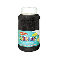 Creative Arts Glitter 1lb. Black, 3 Pack (CHL41120)-Glitter