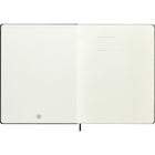Moleskine Notebook - 2X-Large - Ruled - Hard Cover - 8.5" x 11" - Black-Dimensions: 8.5" x 11"