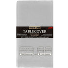 JAM Paper Paper Table Covers, Silver Table Cloths, 5 Pack-Silver
