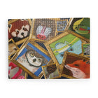 Kikkerland Fresh Artist Zany Zoo Puzzle - 1000 Pieces-27.1" x 20" x 0.07"