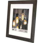 kieragrace Loft Picture Frame, 11 x 14" Matted for 8 x 10", Driftwood Black, 6 Pack-Holds an 11x14" or 8x10 matted photo