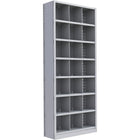 Metalware RK373 Boltless Shelving Unit, 8-Shelves, 36" x 24" x 88", Light Grey-Adjustable shelving system that provides high strength, yet economical storage capacity for your needs