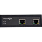 StarTech Industrial Single Port Gigabit PoE Extender-ROBUST DESIGN: Industrial Power over Ethernet Network Extender with MTBF of 500,000+hrs @ 50C, Vibration, shock & free fall rated, Rugged IP-30 aluminum housing, Hardened operating temp of -40C to 75C
