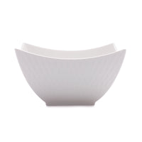 Maxwell & Williams Diamonds Square Soup Bowl - 6.25" White - 6 Pack-Dinnerware
