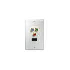 Component/HDMI Wall Plate, (8187)-Ideal for home theatre installation