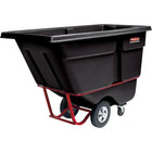 Rubbermaid Polyethylene Tilt Truck, 2100 Lbs (FG131600BLA)-Volume Capacity: 1 cu. yd.