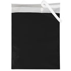 JAM Paper Foil Envelopes with Self Adhesive Closure, 9 x 12, Open End, Black, 100 Pack (01323290B)-Size: 9" x 12"