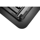 Uplite Standing Desk Converter Ergonomic Sit Stand Height Adjustable Workstation Single Top Riser For Laptop and Monitor-Table size is 26.4" x 18.5" (67x47cm), provides compact space for a monitor, laptop, keyboard, mouse, and more.