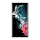 Mellow - etui ecoclear en plastique recycle pour Samsung Galaxy S22 Ultra, Transparent-Fabrique à partir de plastique recycle