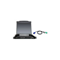 Aten 8PO 19" KVM Switch with 8 Cables-Number of computers supported: 8