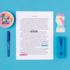 Avery - Ultra Tabs - 2 po x 1½ po Polyvalents, Repositionnables, Marquables Sur Les Deux Côtés, Couleurs Pastel, Paquet de 48-Ultra-polyvalents : Ces onglets polyvalents adhésifs sont parfaits pour organiser, référencer et classer des carnets, dossiers, livres, agendas et bien plus