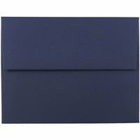 JAM Paper A2 Invitation Envelopes, 4.38 x 5.75, Navy Blue, 1000 Pack (LEBA617B)-Navy blue
