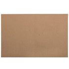 Jam Paper Cartes à plier 60 lb en papier kraft recyclé, format A6, brun, 50/pqt-Modèle de carte : Uni