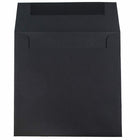 JAM Paper Enveloppes carrées en lin avec fermeture gommée, 8 1/2 x 8 1/2 po, noir, 1000/paquet-Taille : 8 1/2 x 8 1/2 po