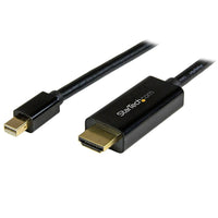 StarTech Mini Displayport to HDMI Converter Cable, 3 Ft (1M), 4K-Achieve astonishing picture quality with support for 4K resolution at 30 Hz