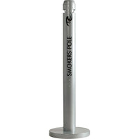 Smokers' Poles, Silver Metallic-Qty/Pk - 1