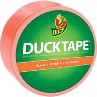 Colour Duck Tape Brand Duct Tape, Blaze Orange-Excellent for repairs, colour-coding, fashion, crafting and imaginative projects