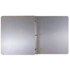 JAM Paper Premium Aluminum 3 Ring Binder, 1 Inch, Silver, Sold Individually (7332)-Binder durability: standard use