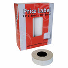 Eddie's - Motex Étiquettes MX6600 S-Plus - permanentes - 2 lignes de 8 caractères - blanches - Paquet de 20-Étiquettes permanentes MX 6600 S-Plus