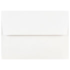 JAM Paper A7 Invitation Envelopes, 5.25 x 7.25, White, 250 Pack (73767H)-Regular white envelope