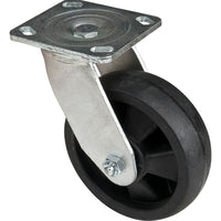 Kleton Hi-Temp Caster, Swivel, 6" (152.4 Mm), Nylon, 800 Lbs. (363 Kg.) - 3 Pack-Bolt Hole Size 7/16" (11 mm)