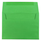 JAM Paper A7 Invitation Envelopes, 5.25 x 7.25, Brite Hue Green Recycled, 100 Pack (95617g)-Size: A7 (5 1/4" x 7 1/4")