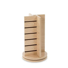 Can-Bramar EC-4WING-M Countertop 4 Way Spinner Display, Maple, 12"x12"x21"-Carton Wight:12 lbs