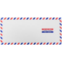 JAM Paper Airmail #10 Envelopes, 4 1/8 x 9.5, 100 Pack (A35532C)-Airmail
