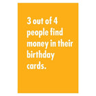 Millbrook Studios 5-3/8" x 7-3/4" 3 Out Of 4 People Greeting Cards and Envelopes, 18 Pack (06123)-Printed on uncoated card stock