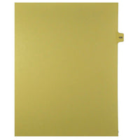 Mark Maker Legal Exhibit Index Tab Buff Single Tabs, 1/15th Cut, Letter Size, No Holes, Number 109, 25 Pack-Buff Single Tabs, 1/15th Cut