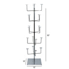 Eddie's - Porte-chapeaux à 20 bras - Chrome (214990-1)-Métal