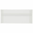 JAM Paper #10 Business Translucent Vellum Envelopes - 4.125" x 9.5" - Clear - 25 Pack-Colour: Clear