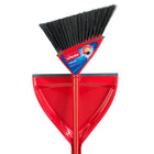 Vileda Oskar Broom with Dustpan-Exclusive, sharply angled fibres provide superior corner sweeping