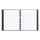 Blueline NotePro Notebook - 9 1/4" x 7 1/4" - Black-Hard Classic Cover, Black
