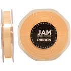 JAM PaperMD – Ruban en satin à double face, 38 po de large x 25 verges, ivoire, 2/pqt (803SAiv25g)-Ivoire